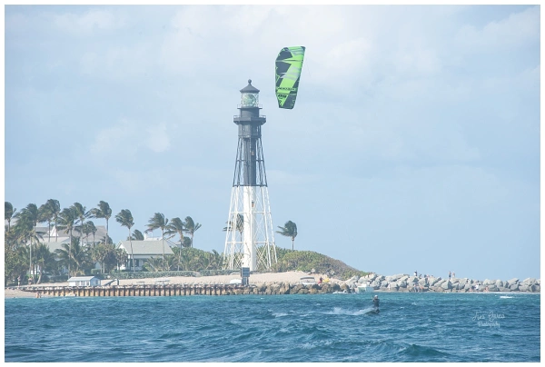 Prints of Hillsboro Light Lighthouse in Broward County next to Pompano Beach, FL