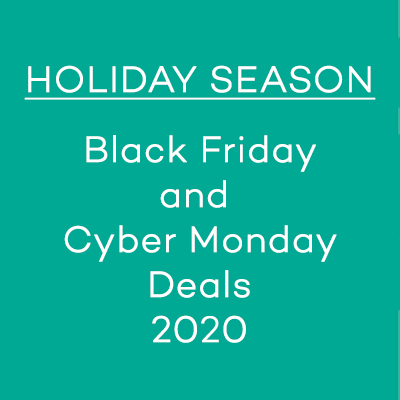 Holiday Season Black Friday and Cyber Monday 2020